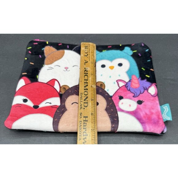 Original Squishmallows Zipper Pouch Cosmetic Pencil Bag 9x7" - Picture 7 of 7